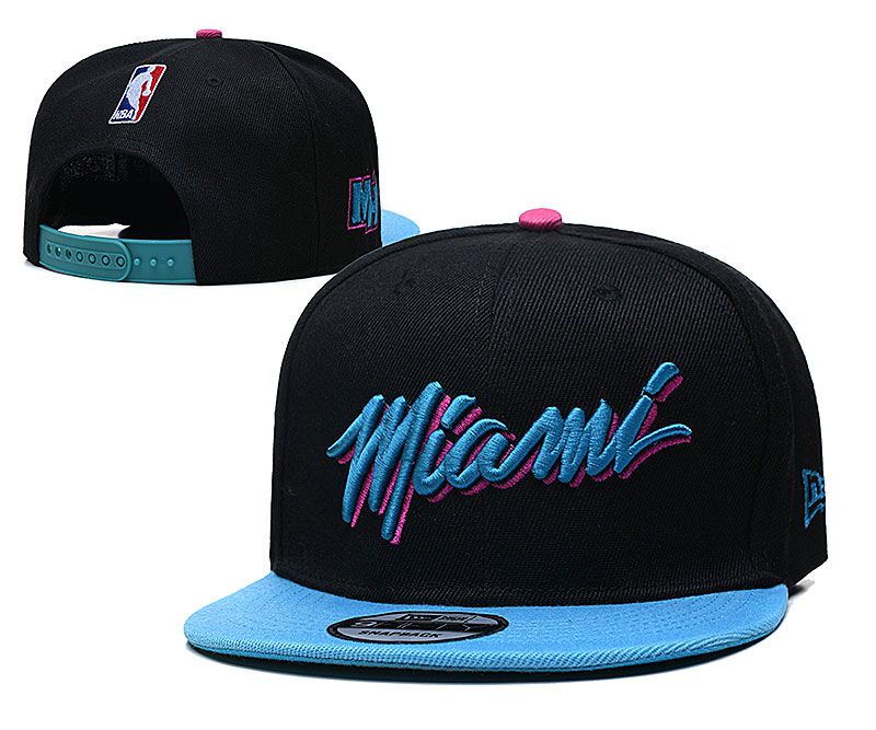 2021 NBA Miami Heat Hat TX3224->nba hats->Sports Caps